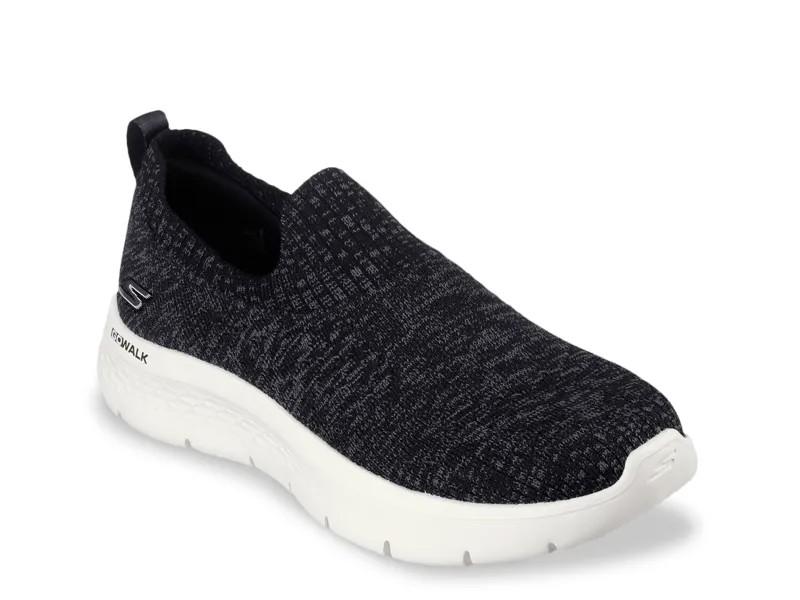 Слипоны Skechers GO Walk Flex Sky Breeze, черный/белый