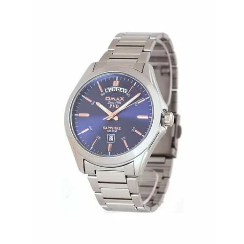 Наручные часы OMAX 84650, синий, серебряный