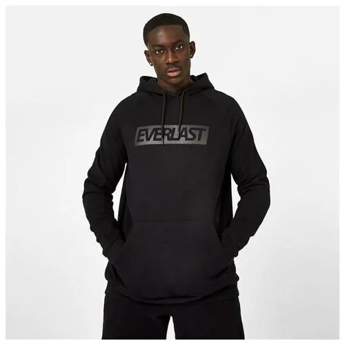 Толстовка Everlast Overhead Logo Hoodie Black - Everlast - Черный - 50-L