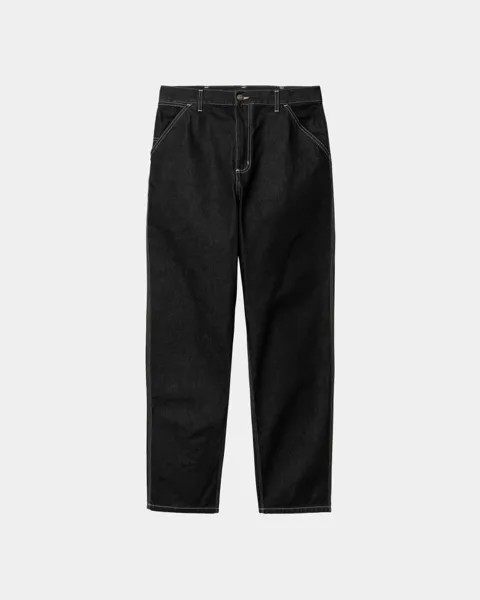 Джинсы CARHARTT WIP Simple Pant Black One Wash
