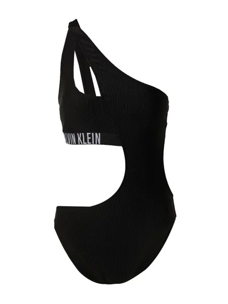 Купальник без косточек Calvin Klein Swimwear, черный