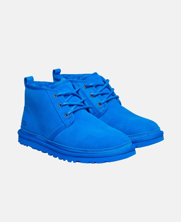 Ботинки на шнуровке Ugg, синий