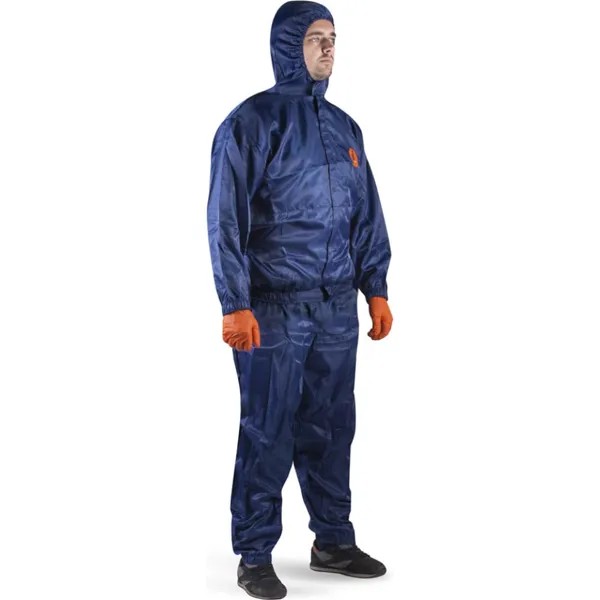 Комбинезон рабочий мужской Jeta Safety JPC76B синий 52-54 RU, 176-182 см