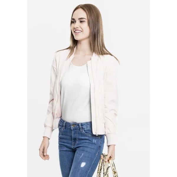 Парка Urban Classics Urban Classic Bomber Light, розовый