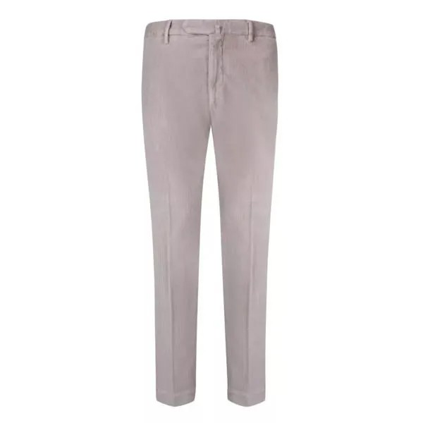Брюки cotton trousers Dell'Oglio, серый