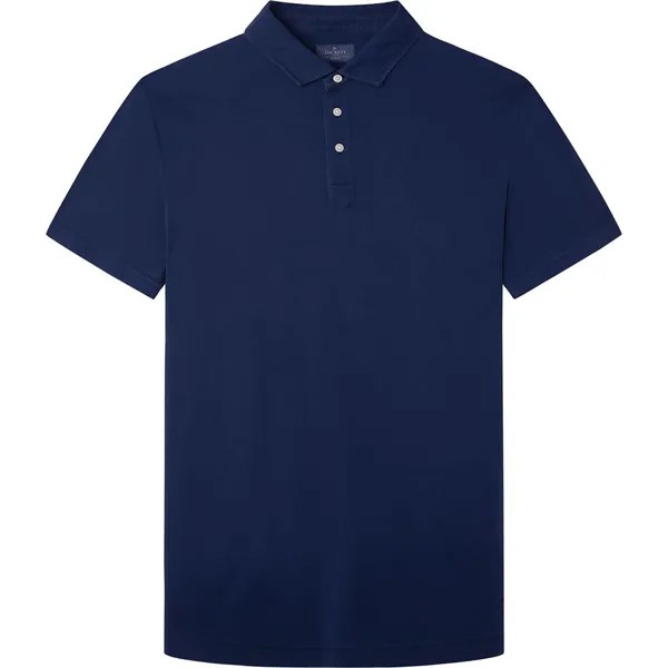 Поло с коротким рукавом Hackett Garment Pique, синий