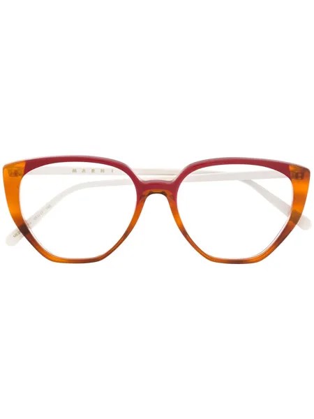 Marni Eyewear очки в оправе 'кошачий глаз'