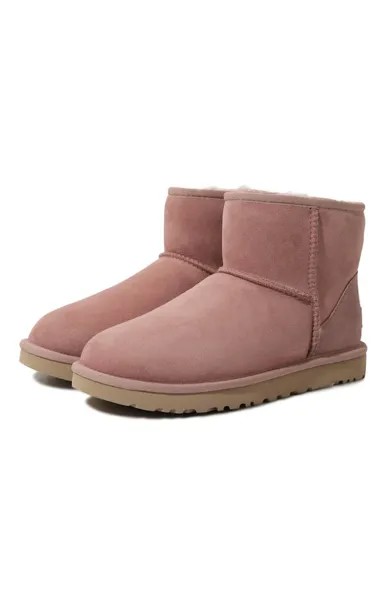 Замшевые полусапоги Classic Mini II UGG