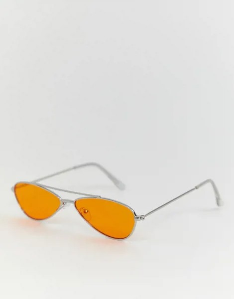Овальные солнцезащитные очки AJ Morgan-Оранжевый