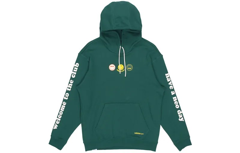 Adidas Neo Мужская толстовка, Зеленый
