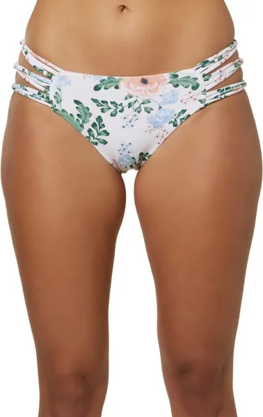 Плавки O'Neill Boulders Arabella Floral Bottoms, цвет Vanilla