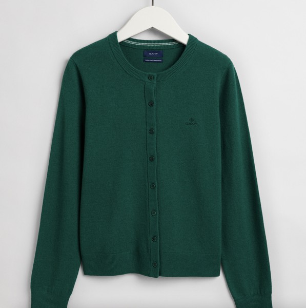 Женский кардиган Gant, зеленый