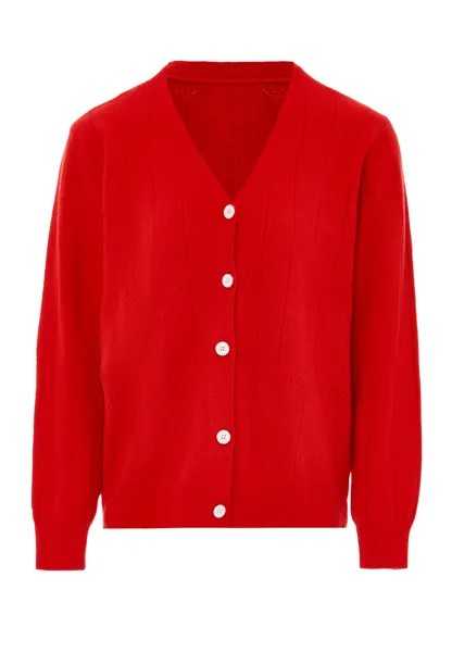 Спортивная куртка SANIKA Strickjacke, красный