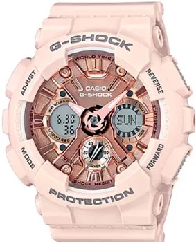 Японские наручные  женские часы Casio GMA-S120MF-4A. Коллекция G-Shock