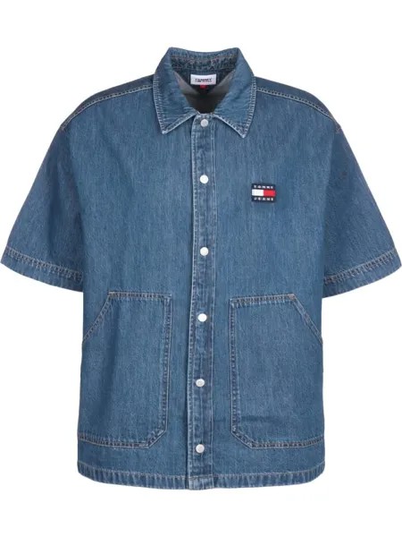 Футболка Tommy Hilfiger, цвет mid indigo