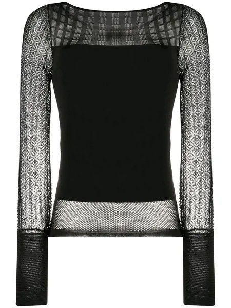 Roland Mouret трикотажный топ Drum