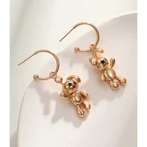 Серьги с подвесками XUPING JEWELRY, золотой