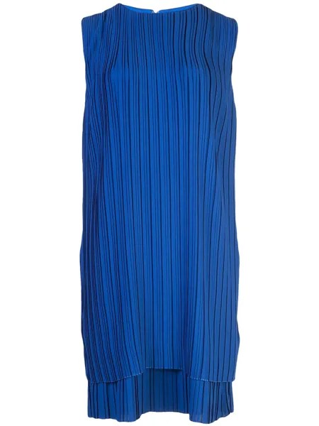 Victoria Victoria Beckham плиссированное платье-трапеция