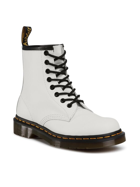 Ботинки на шнуровке Dr. Martens, белый