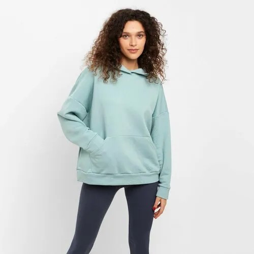 Худи Minaku oversize, размер 50, , зeленый