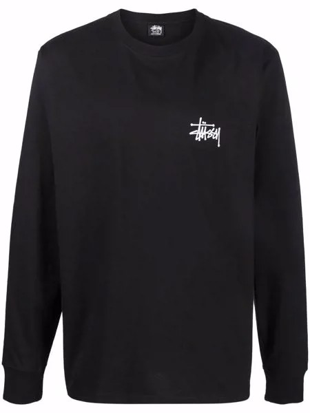 Stussy толстовка с логотипом