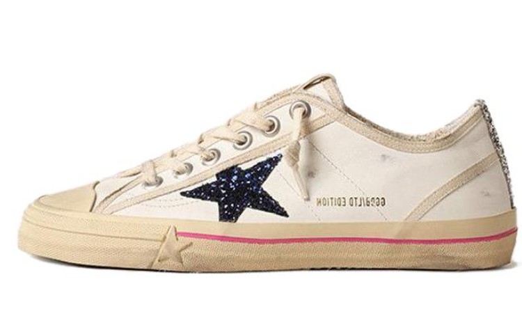 Кроссовки Golden Goose Old School Skateboarding Shoes Women's Low-top White, белый