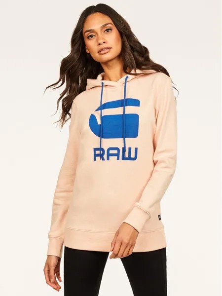 Толстовка свободного кроя G-Star Raw, розовый