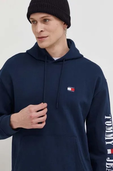 Фуфайка Tommy Jeans, темно-синий