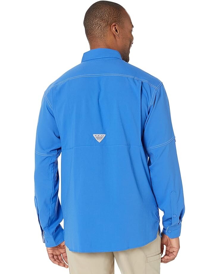 Рубашка Columbia Low Drag Offshore Long Sleeve Shirt, цвет Vivid Blue