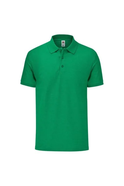 Индивидуальная рубашка-поло Fruit of the Loom, зеленый