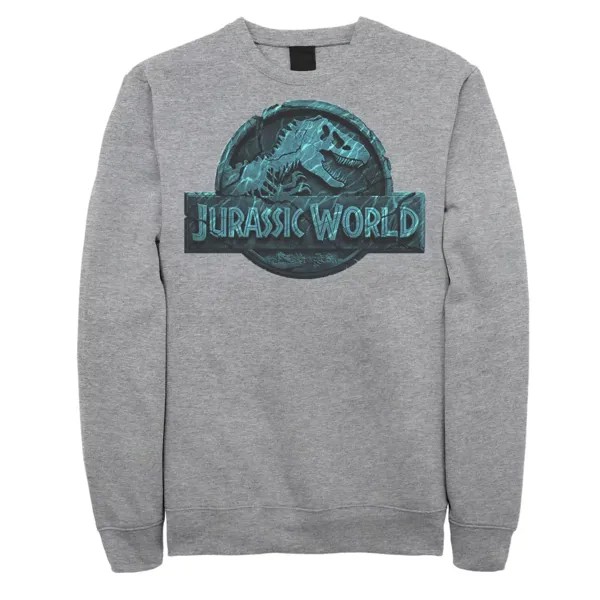 Мужской свитшот с двумя логотипами Lost In The Deep Jurassic World