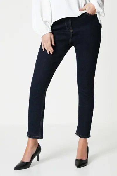 Миниатюрные прямые джинсы Wallis, синий