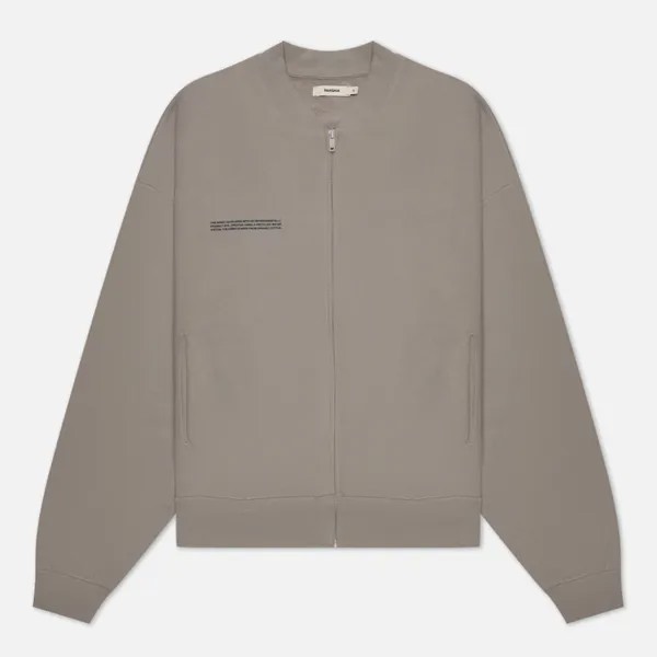 Мужская толстовка PANGAIA Organic Cotton Bomber серый, Размер XS