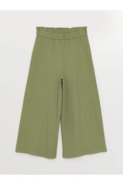 Удобные женские брюки с эластичной резинкой на талии LC Waikiki, зеленый