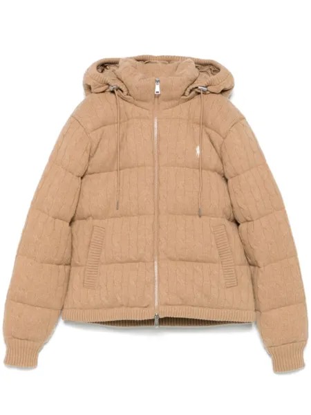 Polo Ralph Lauren пуховик Polo Pony, коричневый