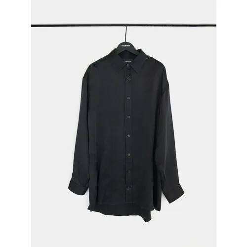Рубашка Han Kjøbenhavn, CUPRO BOYFRIEND, размер 38, черный