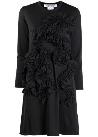 Comme Des Garçons Comme Des Garçons платье-трапеция с оборками