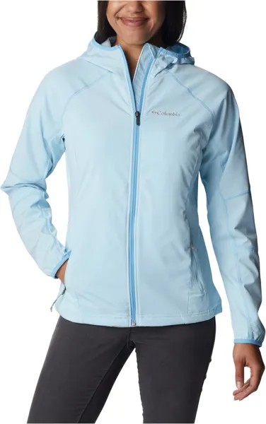 Толстовка Sweet As Softshell Hoodie Columbia, цвет Spring Blue