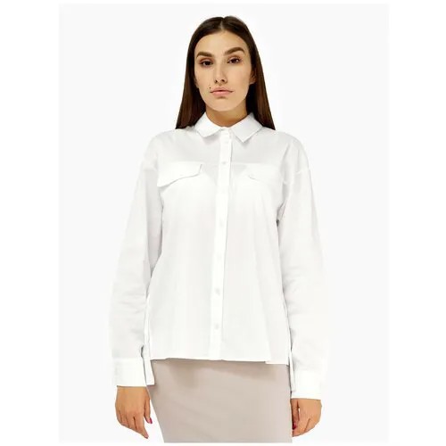 Блуза PATRIZIA PEPE, размер 40, белый