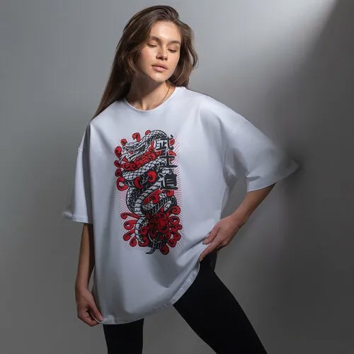 Футболка Happyfox, размер 44-46, белый