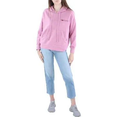 FP Movement by Free People Womens Work It Out Pink Comfy Hoodie XS BHFO 6502
