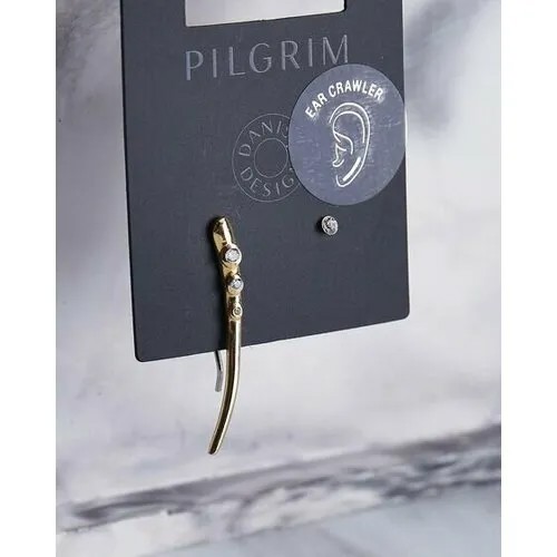 Серьги PILGRIM, золотой