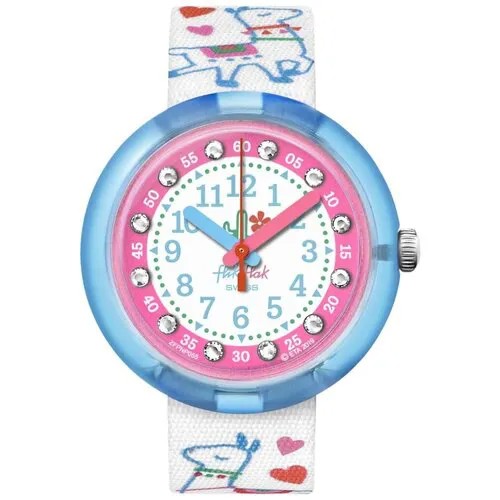 Наручные часы Flik Flak, голубой, мультиколор