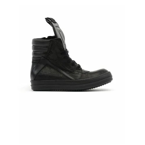 Rick Owens Высокие кеды из кожи аллигатора 40