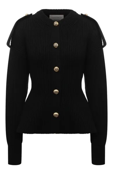 Кардиган из шерсти и кашемира Alexander McQueen