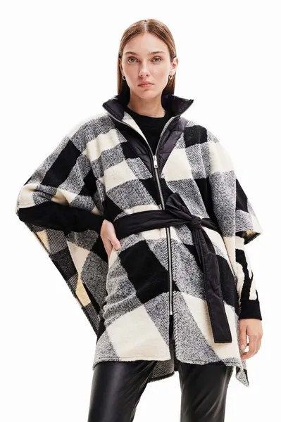 Пончо 23WAIA37 АКСЕССУАРЫ ТКАНЕВЫЕ ПОНЧО Desigual, черный