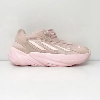 Adidas Girls Ozelia GW8131 Розовая повседневная обувь Кроссовки Размер 10K