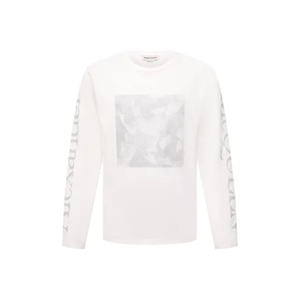 Хлопковый лонгслив Alexander McQueen
