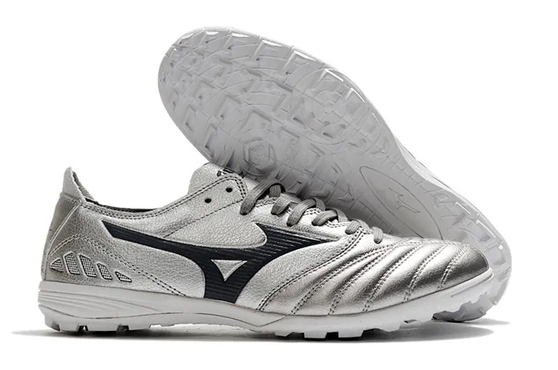 Кроссовки Mizuno Creation MORELIA NEO III PRO мужские, уличная спортивная обувь, Серебристые/черные, европейские размеры 40-45