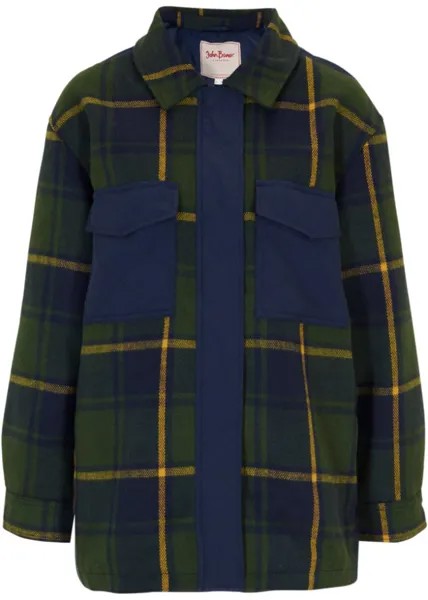 Куртка-переход shacket оверсайз John Baner Jeanswear, синий